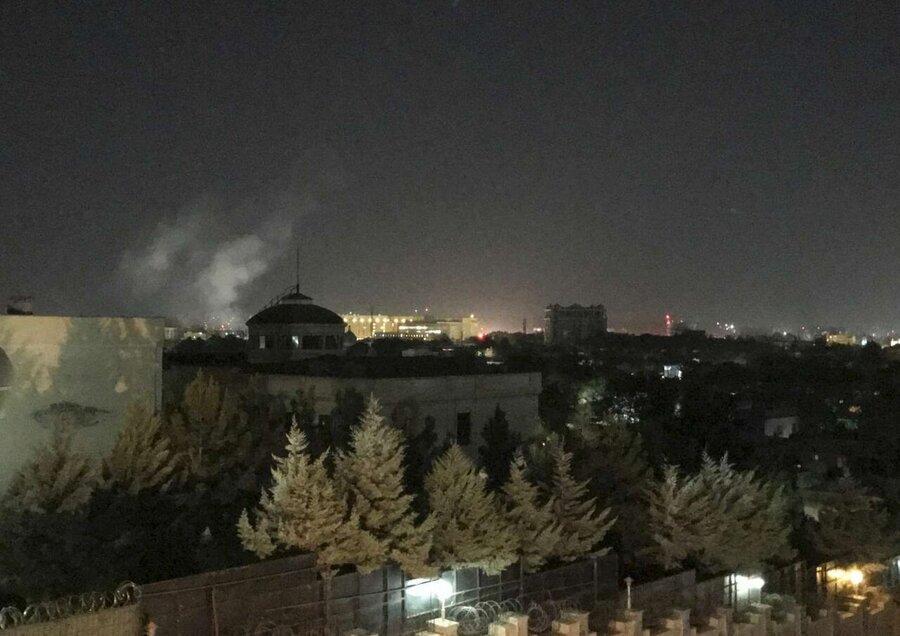انفجار مهیب نزدیکی سفارت آمریکا در کابل