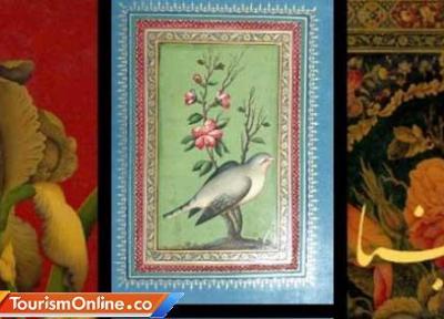 مرقع مینا در کاخ گلستان بال گشود