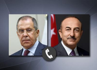 خبرنگاران گفت وگوی وزرای خارجه روسیه و ترکیه درباره قره باغ