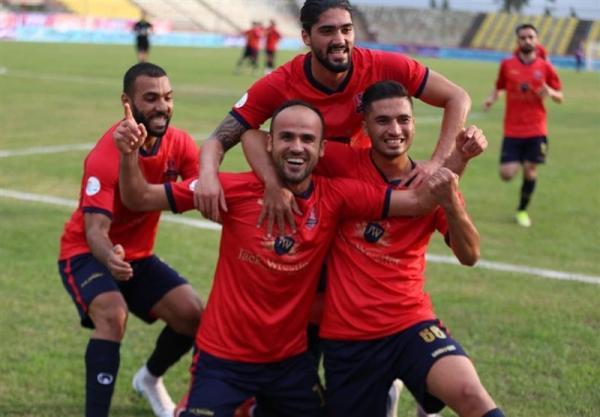 لیگ برتر فوتبال، رجحان نساجی مقابل فجرسپاسی در نیمه اول