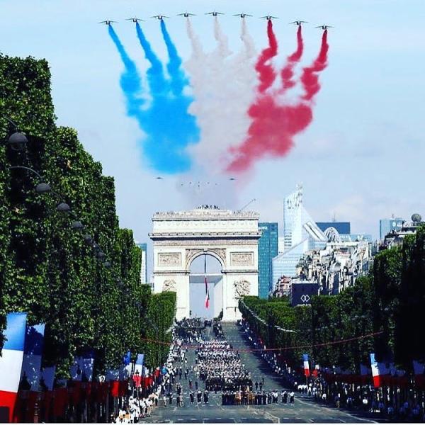 روز ملی فرانسه: جشنی برای آزادی، برابری و برادری